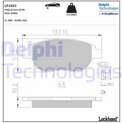 ÖN BALATA P207 06 P307 00 DOBLO 01 PARTNER 03 BERLINGO 00 C3 02 C4 04 XSARA 00