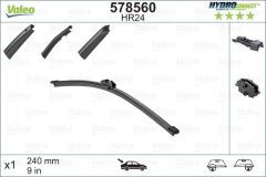 SILECEK SUPURGESI ARKA 240mm MERCEDES A-CLASS W176 12 18
