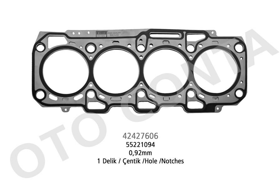 SKC FIAT DOBLO 10 LINEA 07 BRAVO II 07 14 EGEA 15 ALFA ROMEO GIULIETTA 10 19 MITO 11 1.6D MTJ 0.92mm