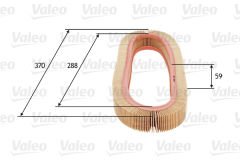 HAVA FILTRESI MERCEDES M102 W201 W123 C124