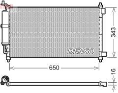 CONDENSER. AİR CONDİTİONİNG NISSAN JUKE 10-