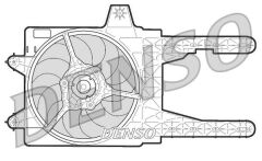 FAN. RADİATOR FIAT PUNTO 93-00