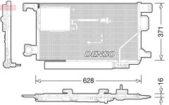 CONDENSER. AİR CONDİTİONİNG MERCEDES-BENZ C-CLASS 203 00-07