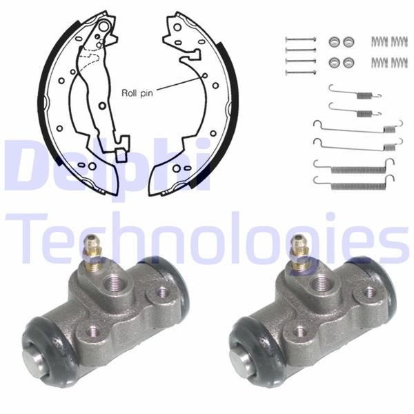 FREN PABUÇ KİTİ ARKA PEUGEOT 305. 405 / TALBOT HORİZON. RANCHO. SİMCA 1100. SİMCA 1307. SİMCA 1308.