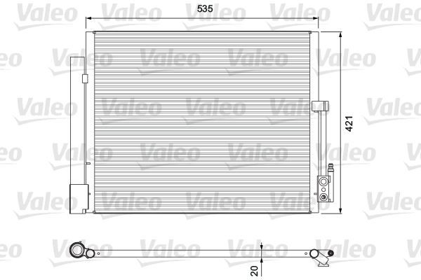 KONDENSER Opel Meriva 2010