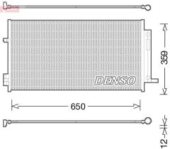 CONDENSER. AİR CONDİTİONİNG JEEP RENEGADE 14-