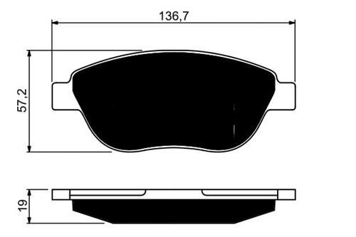 ÖN BALATA P207 06 P307 00 DOBLO 01 PARTNER 03 BERLINGO 00 C3 02 C4 04 XSARA 00
