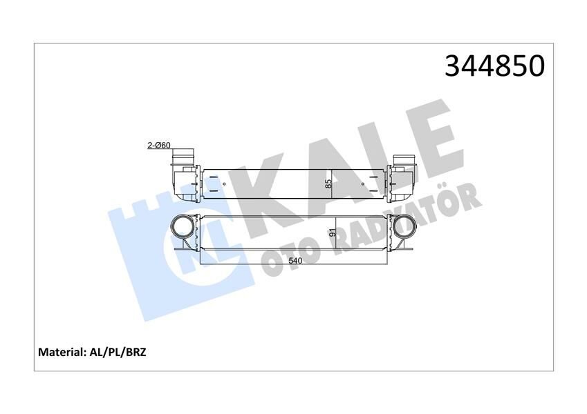 TURBO RATURBO RADYATORU BMW E39 M47 M57