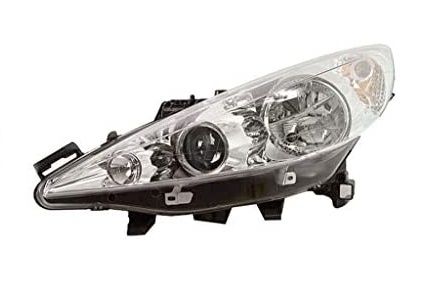 SOL FAR HAREKETLİ MERCEKLİ PEUGEOT P207 07 15 BEYAZ HALOJEN H1.H7.W5W