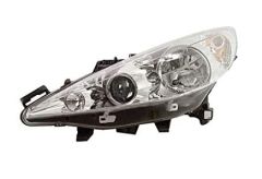 SOL FAR HAREKETLİ MERCEKLİ PEUGEOT P207 07 15 BEYAZ HALOJEN H1.H7.W5W