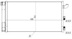 KLİMA KONDENSERİ FIAT PANDA 1.1İ-1.2İ 03 OTO.-MEK.