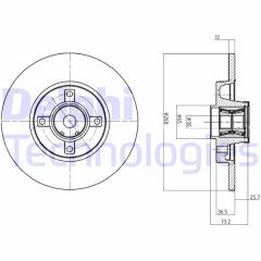 ARKA FREN AYNASI ADET PORYALI SENSOR ILE PARTNER-BERLINGO-P308-P5008-P3008 08 C4 PICASSO 1.4-1.6