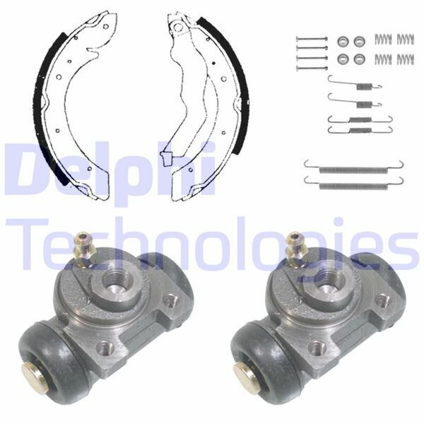 FREN PABUÇ KİTİ ARKA RENAULT LAGUNA 05/98 12/00