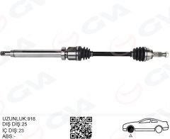 ÖN AKS KOMPLE SAG FIESTA V 1.4 TDCI 02 08 FUISON 1.4 TDCI FIESTA VII 08 12 1.25-1.4TDCI- 1.5 TDCI-1.6 TDCI B-MAX 14 1.4TI