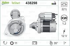 MARŞ MOTORU 12V 1KW 11DİŞ FIESTA VI-BMAX-FOCUS III 12 TRANSİT COURIER 14 1.0