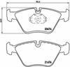 ÖN DİSK FREN BALATASI BMW M3 01/94 - 12/07 BMW M5 10/88 - 09/95