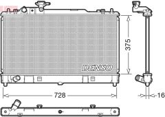 RADİATOR. ENGİNE COOLİNG MAZDA 6 02-07