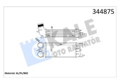 TURBO RADYATÖRÜ INTERCOOLER P508 SW 1.6 12 C5 III 1.6 THP 09 300x150x80 AL/PL/BRZ