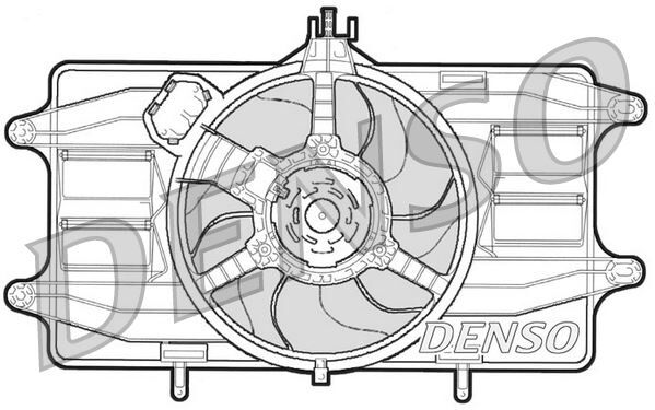 FAN. RADİATOR FIAT DOBLO 01-